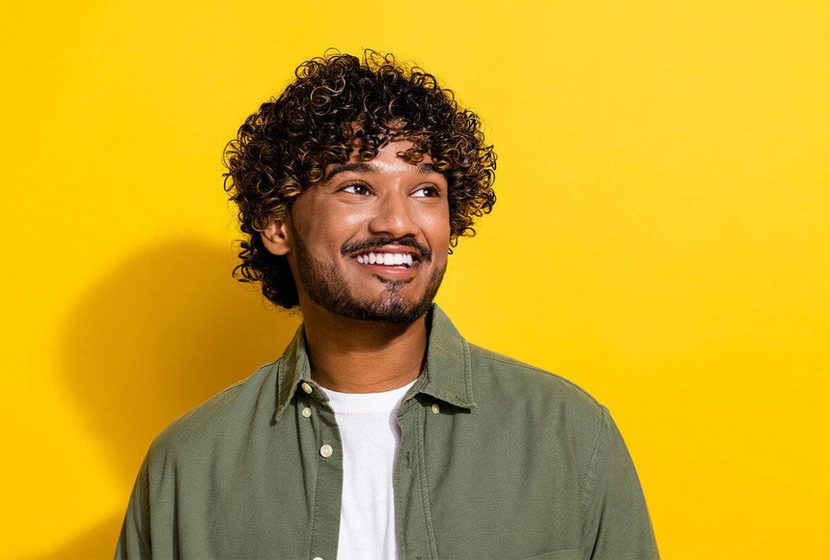 cortes de cabelo cacheado masculino